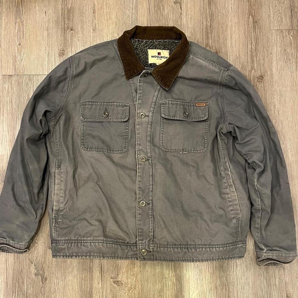 Woolrich brown workwear jacket